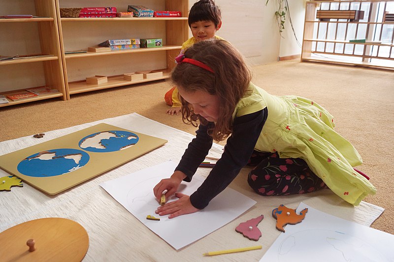 les principes de la pédagogie Montessori